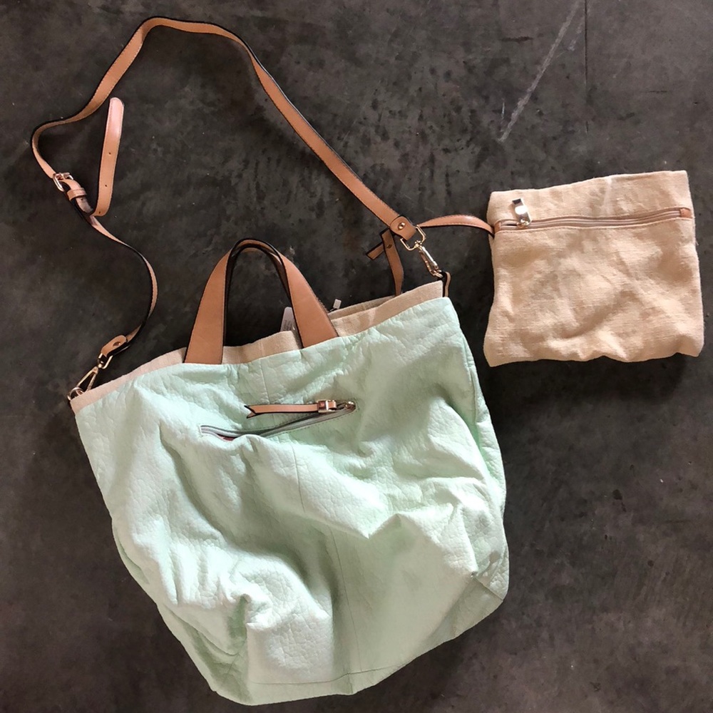 Mint Green Hobo Bag